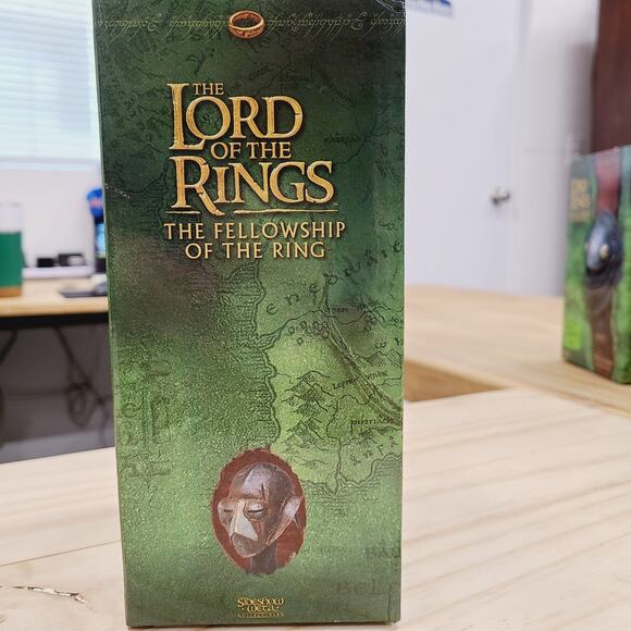 Sideshow WETA Lord of the Rings ORC Squinter HELM LOTR FOTR 1:4 Scale **NEW** - Picture 4 of 13